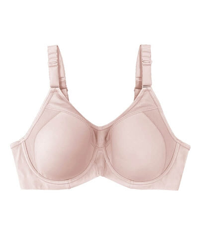 Triumph Triaction Ultra Underwired Padded Sports Bra - Fig Pink Bras