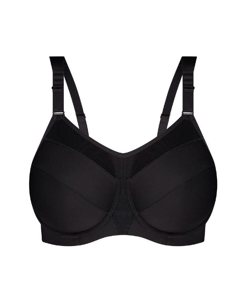 Triumph Triaction Ultra Underwired Sports Bra - Black