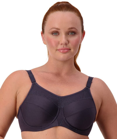 Triumph Triaction Ultra Underwired Sports Bra - Blueberry Bra