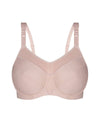 Triumph Triaction Ultra Underwired Sports Bra - Fig Pink Bras