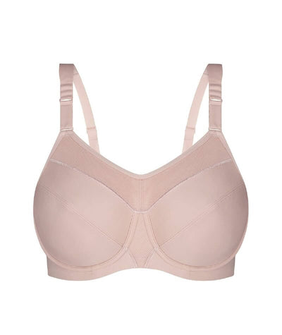 Triumph Triaction Ultra Underwired Sports Bra - Fig Pink Bras