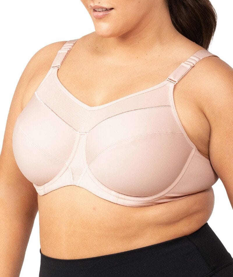 Triumph Triaction Ultra Underwired Sports Bra - Fig Pink