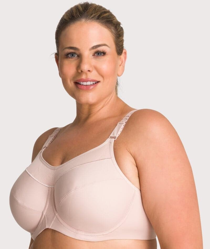 Triumph Triaction Ultra Underwired Sports Bra - Fig Pink