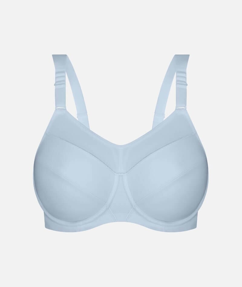 Triumph Triaction Ultra Underwired Sports Bra - Powder Blue Bras