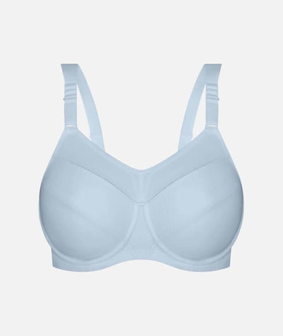 Triumph Triaction Ultra Underwired Sports Bra - Powder Blue Bras