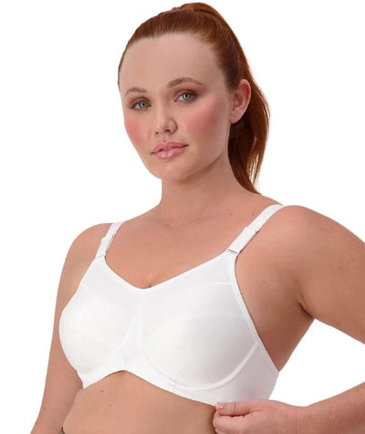 Triumph Triaction Ultra Underwired Sports Bra - White Bras