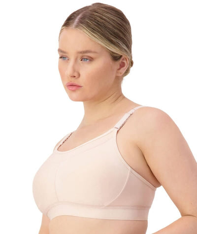 Triumph Triaction Ultra Wire-free Sports Bra - Fig Pink Bras