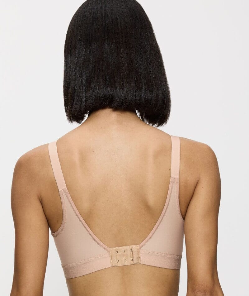 Triumph Triaction Wellness Wire-free Sports Bra - Neutral Beige Bras