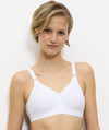 Triumph Triaction Wellness Wire-free Sports Bra - White Bras