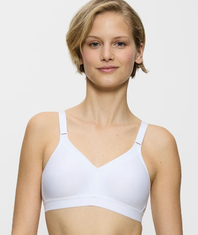 Triumph Triaction Wellness Wire-free Sports Bra - White Bras