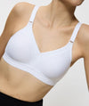 Triumph Triaction Wellness Wire-free Sports Bra - White Bras