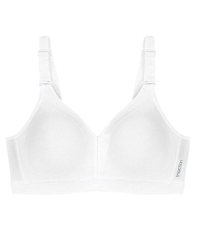 Triumph Triaction Wellness Wire-free Sports Bra - White Bras