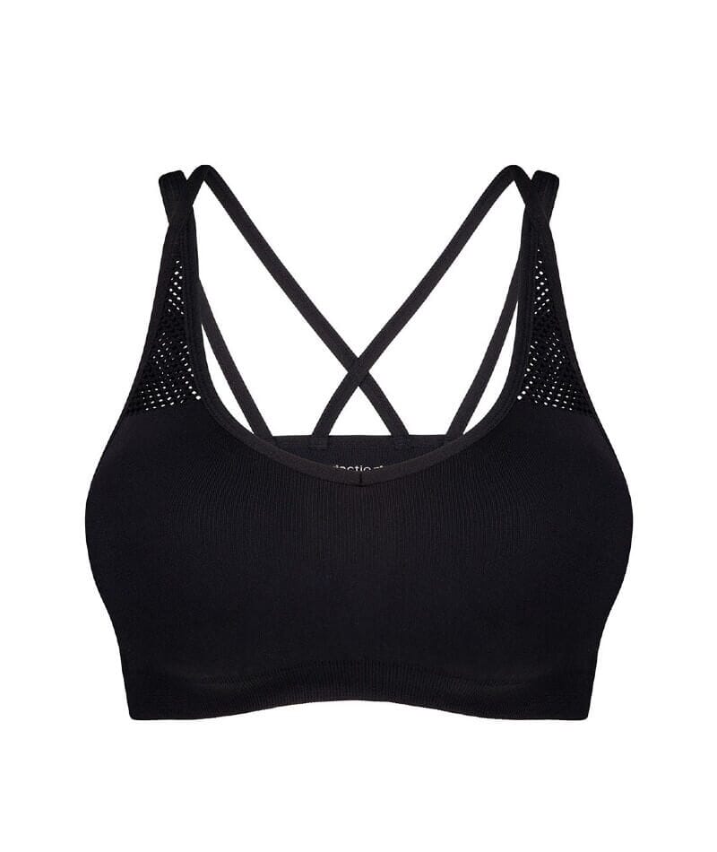 Triumph Triaction Bra Zen Wire-free Top - Black - Miscellaneous Combination Bras