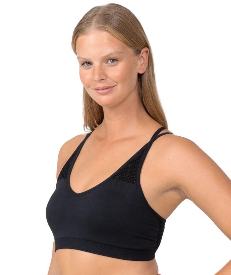 Triumph Triaction Bra Zen Wire-free Top - Black - Miscellaneous Combination Bras