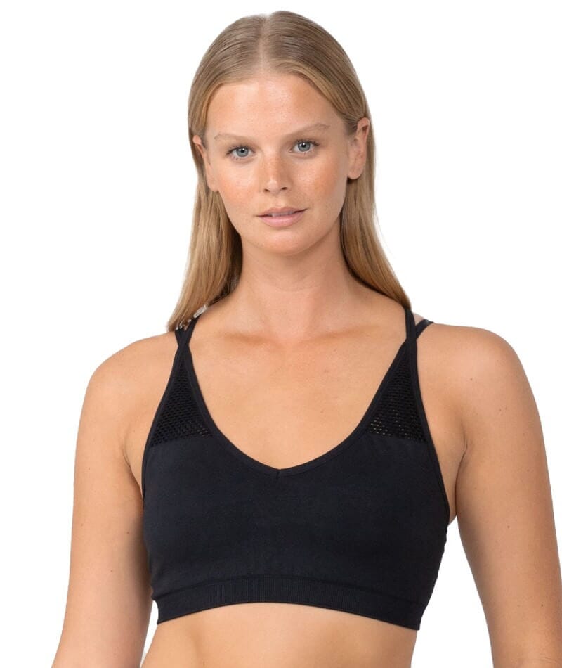 Triumph Triaction Bra Zen Wire-free Top - Black - Miscellaneous Combination Bras 
