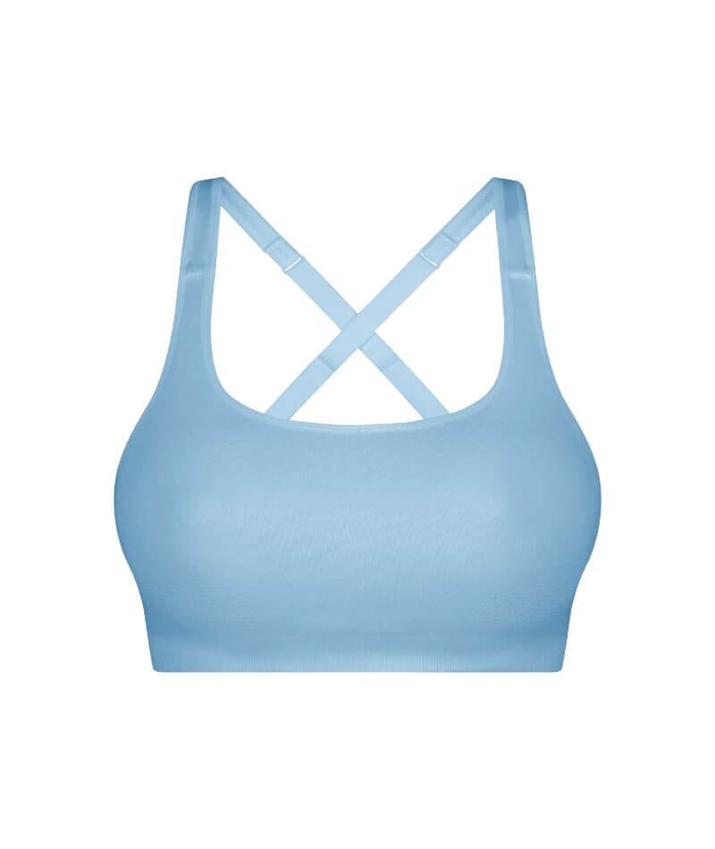 Triumph Triaction Ultra Seamfree Sports Bra - Sky Blue Bras