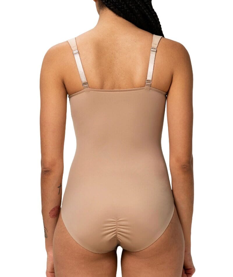 Body Beautiful Smooth and Silky Bodysuit Shaper with Built-in Wire Bra –