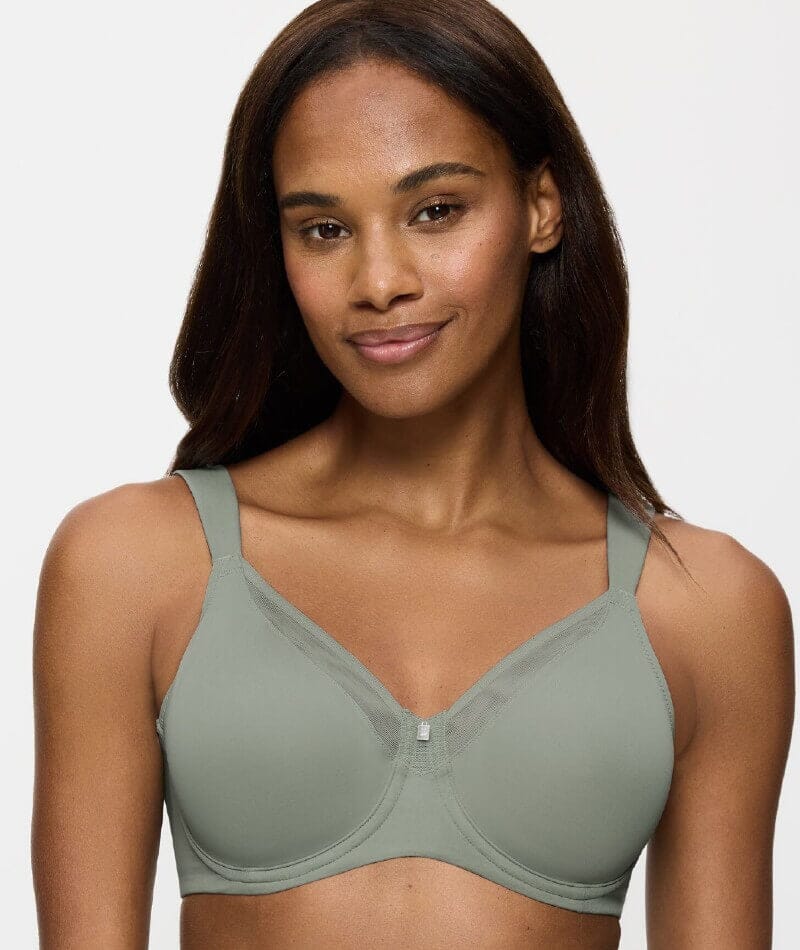 Triumph True Shape Sensation Minimiser Underwire Bra - Grigio Medio Bras