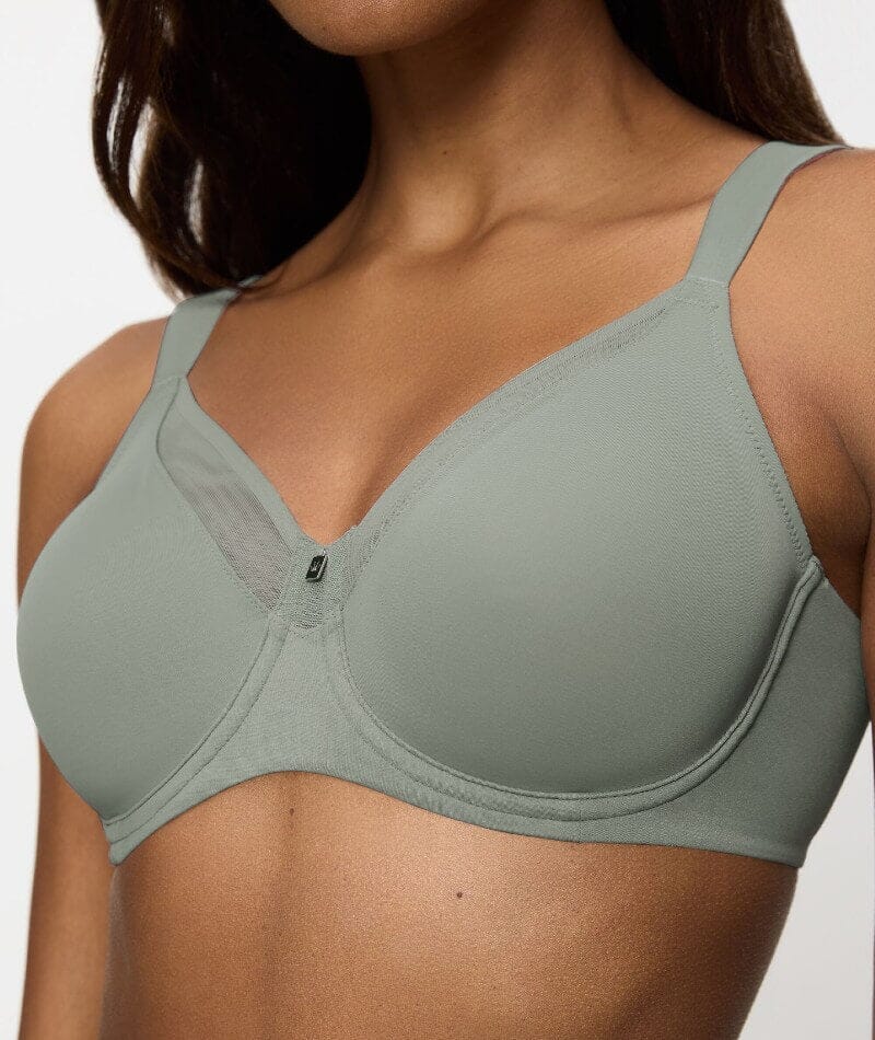 Triumph True Shape Sensation Minimiser Underwire Bra - Grigio Medio Bras