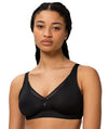 Triumph True Shape Sensation Minimiser Wire-free Bra - Black Bras