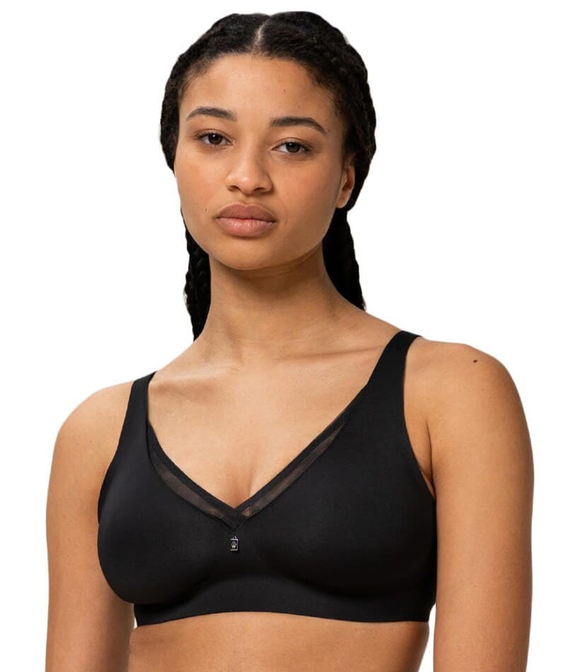 Triumph True Shape Sensation Minimiser Wire-free Bra - Black