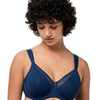 Triumph True Shape Sensation Minimiser Underwire Bra - Deep Water