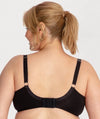 Underbliss Invisibliss Moulded Microfibre Underwire Bra - Black Bras