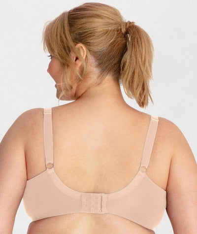 Underbliss Invisibliss Moulded Microfibre Underwire Bra - Nude Bras