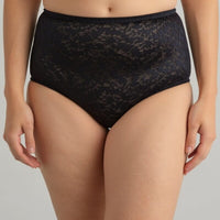 Underbliss Lace Full Brief - Black