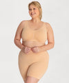 Underbliss Seamless Bamboo Blend Anti-Chafing Shorts - Frappe Shapewear