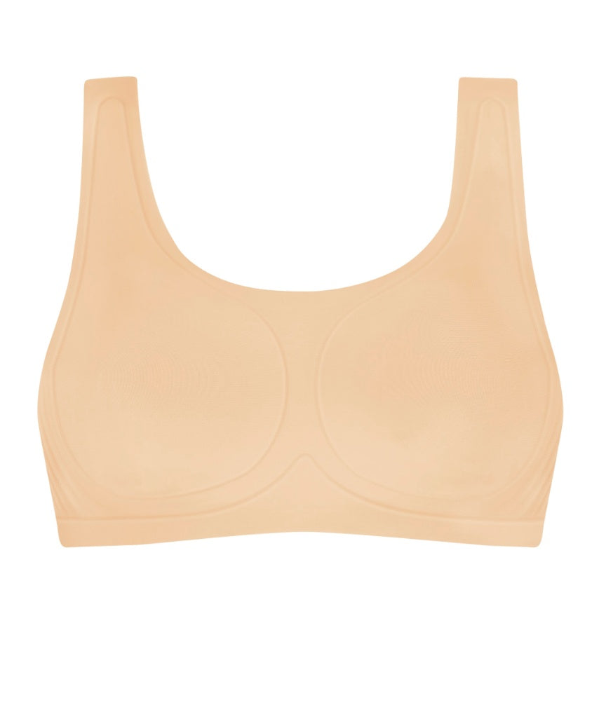 Amoena Linda Wire-Free Bra - Sand