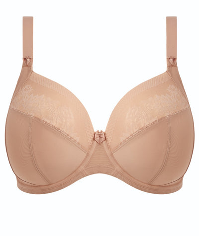 Elomi Nerina Underwire Stretch Plunge Bra - Sahara