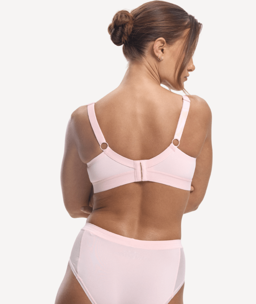 Nala Padded Support Wirefree Bralette - Strawberries & Cream