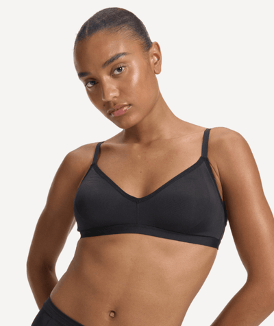 Nala Bio Comfort Wirefree Bralette - Licorice