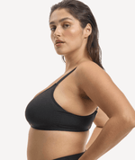 Nala Bio Comfort Wirefree Bralette - Licorice