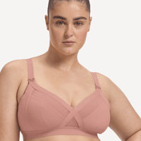 Nala Maternity Support Wirefree Bralette - Desert Dust