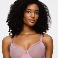 Triumph Signature Sheer Underwired Minimiser Bra - Blossom Kiss