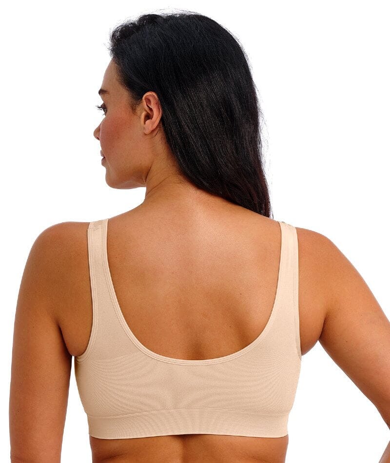 Wacoal B-Smooth Front-Closure Wire-free Bralette - Nude Bras 