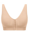 Wacoal B-Smooth Front-Closure Wire-free Bralette - Nude Bras