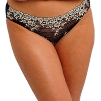 Wacoal Embrace Lace Bikini Brief - Black