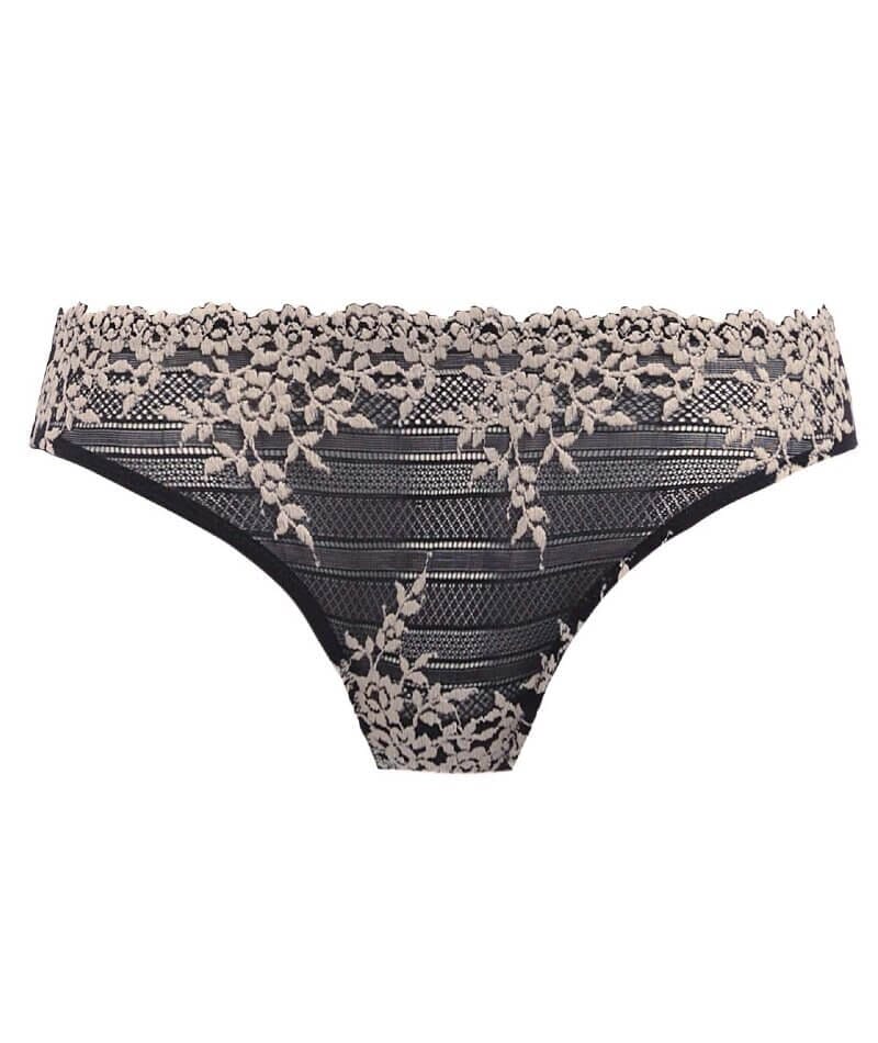 Wacoal Embrace Lace Bikini Brief - Black Knickers