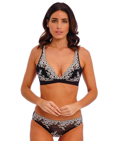 Wacoal Embrace Lace Bikini Brief - Black Knickers