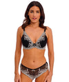 Wacoal Embrace Lace Plunge Underwire Bra - Black Bras