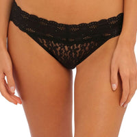 Wacoal Halo Lace Bikini Brief - Black