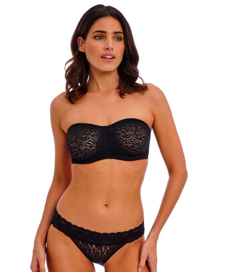 Wacoal Halo Lace Bikini Brief - Black Knickers
