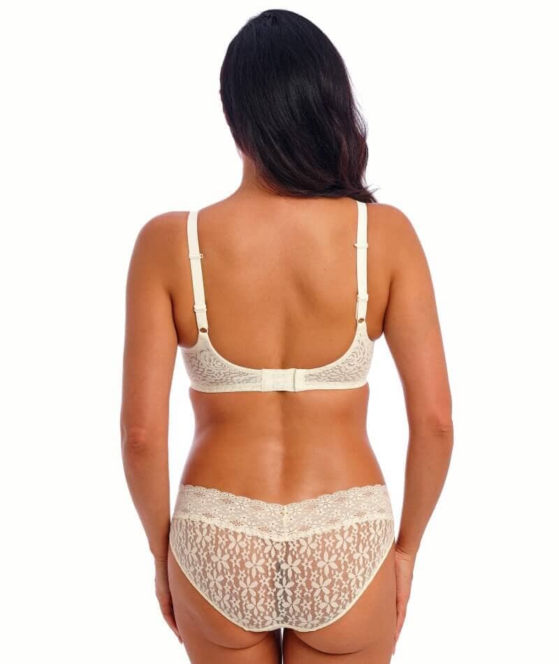 Wacoal Halo Lace Bikini Brief - Ivory Knickers 