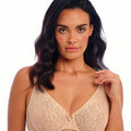 Wacoal Halo Lace Moulded Underwire Bra - Nude