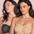 Wacoal Halo Lace Strapless Bra 2 Pack - Nude/Black