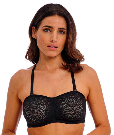 Wacoal Halo Lace Strapless Bra - Black Bras