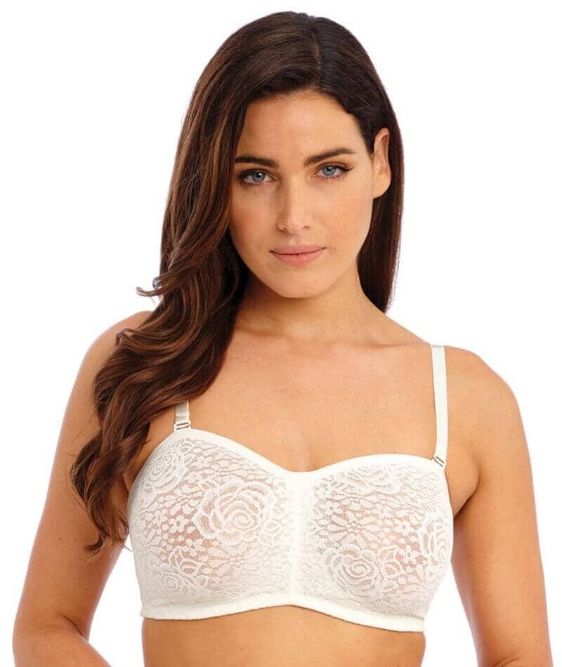 Halo Lace Strapless Underwire Bra